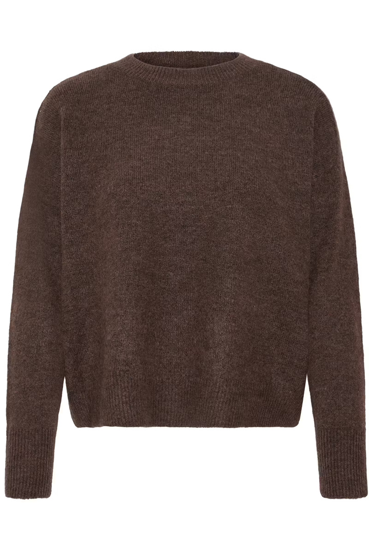 BYMONNA Pullover Java Melange / Brown
