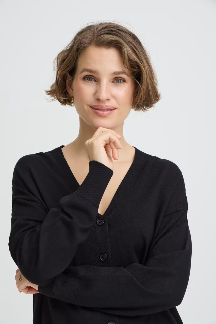 BYMMORLA Cardigan Black