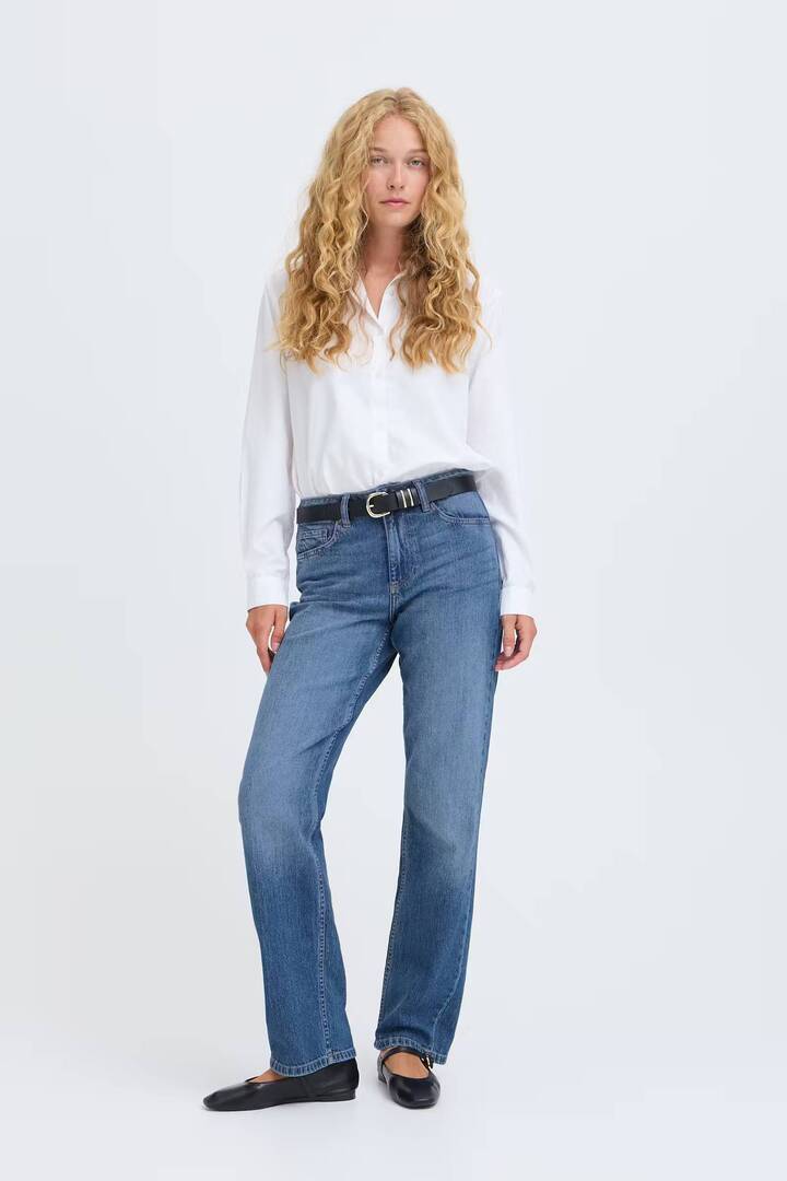 BYKAJANE Jeans Mid Blue Denim