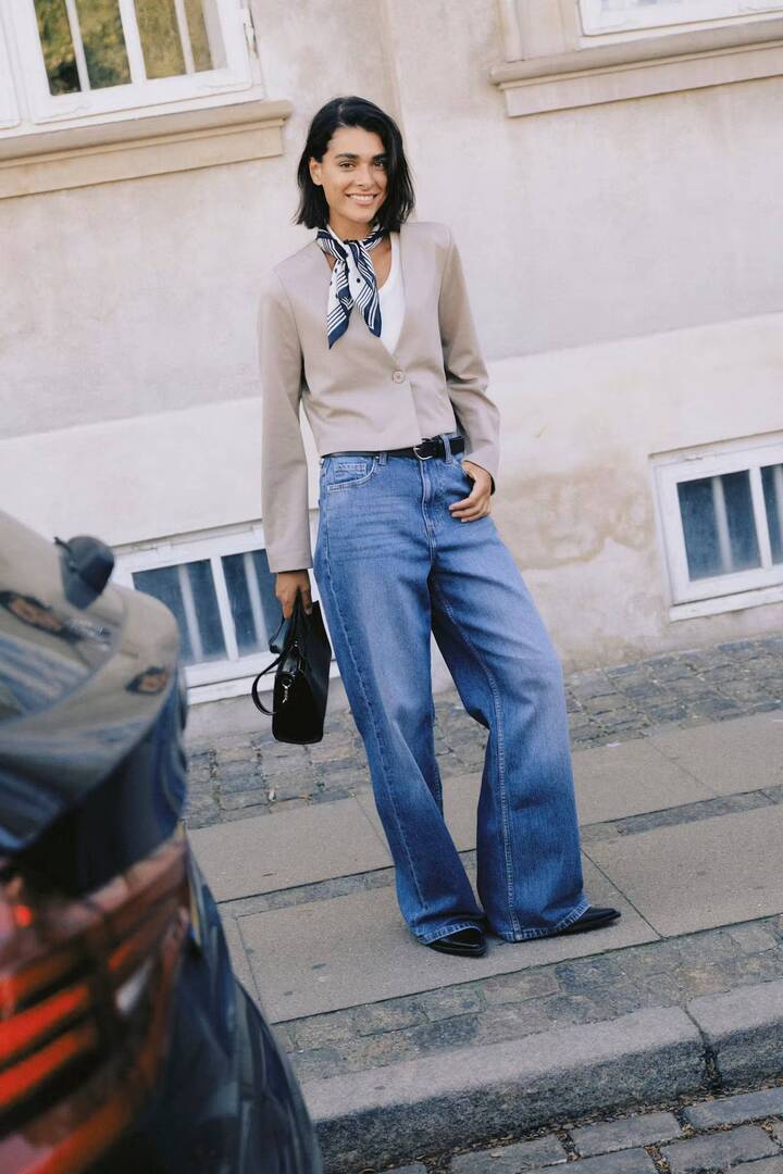 BYKAJANE Jeans Mid Blue Denim