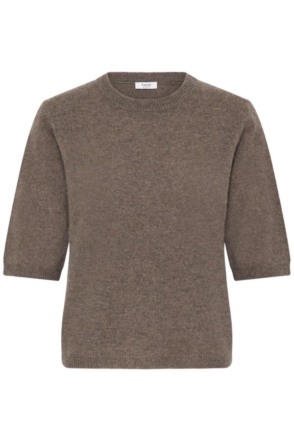 BYOSANNA Pullover Java Melange / Brown