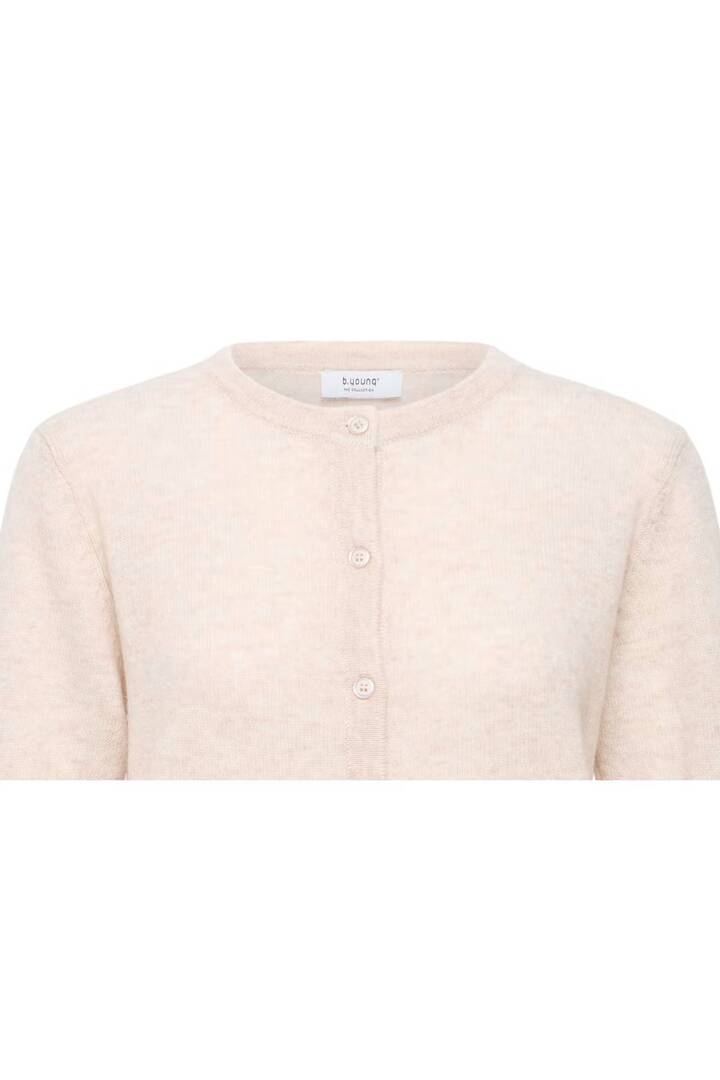 BYOSANNA Cardigan  Humus Melange / Nature