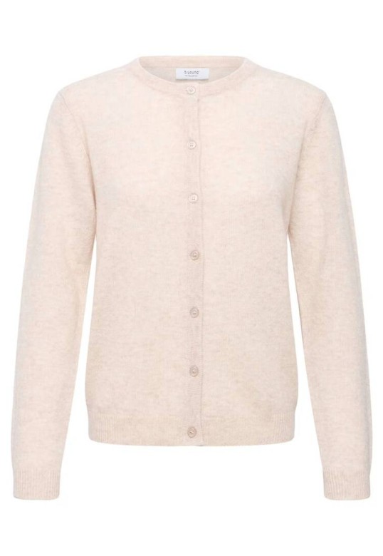 BYOSANNA Cardigan  Humus Melange / Nature
