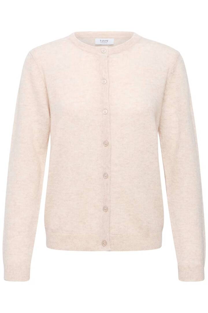 BYOSANNA Cardigan  Humus Melange / Nature