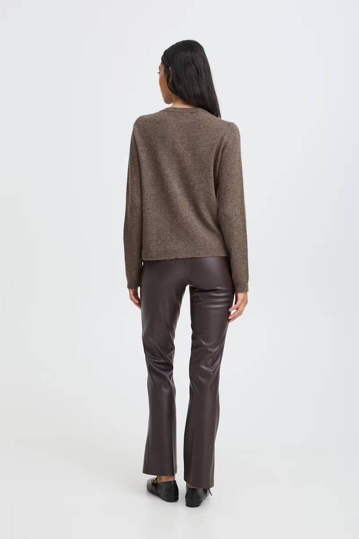 BYOSANNA Cardigan Java Melange / Brown