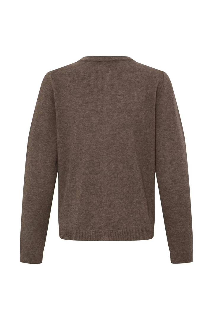 BYOSANNA Cardigan Java Melange / Brown