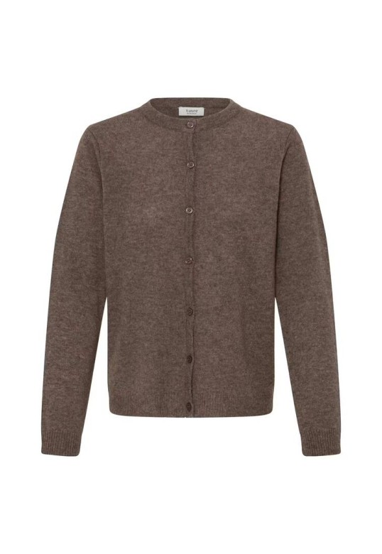 BYOSANNA Cardigan Java Melange / Brown