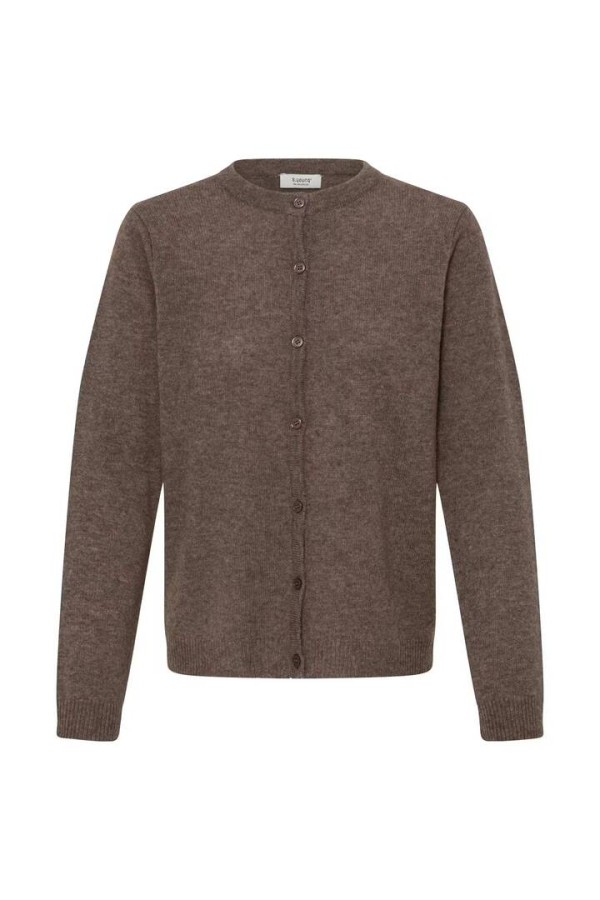 BYOSANNA Cardigan Java Melange / Brown