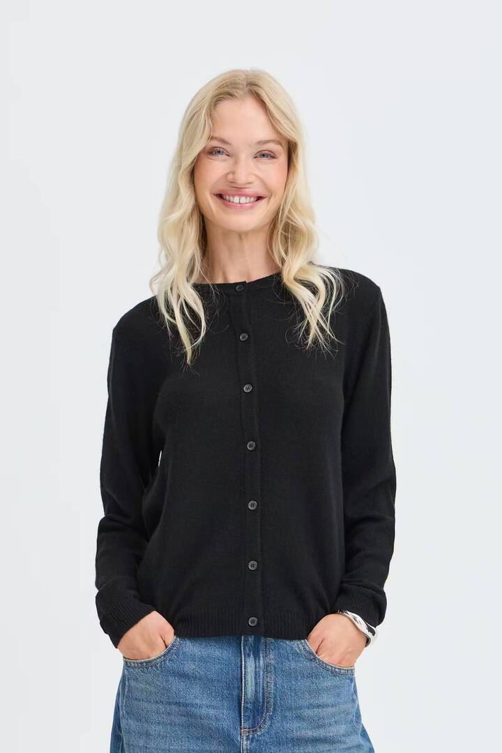 BYOSANNA Cardigan Black