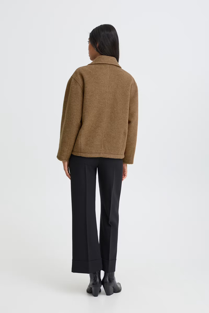 BYCITRIO Outerwear Sepia Melange / Brown