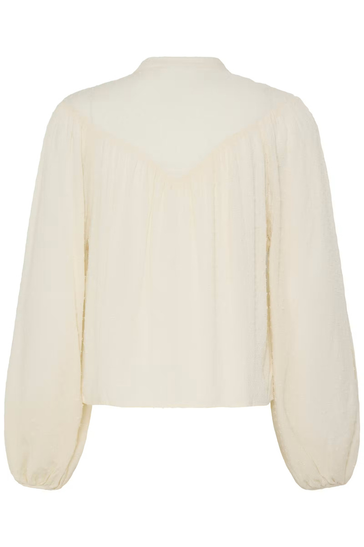BYHELMINE Blouse Birch / White