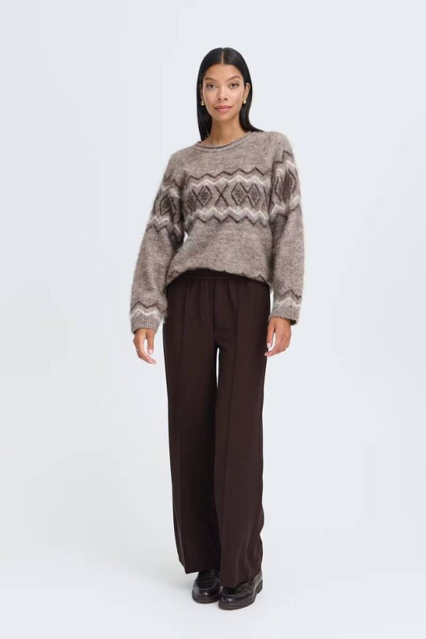 BYDANTA Jogger Pants  Java Melange / Brown