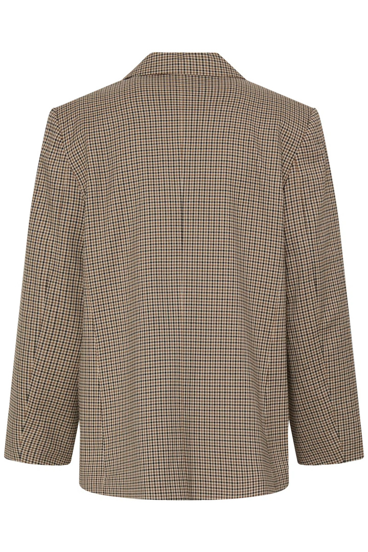BYESTOLO Blazer Sepia Check / Green