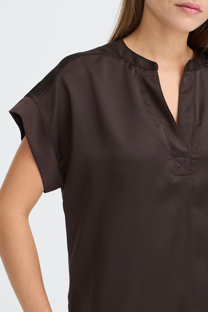 BYSELITA T-shirt  Java / Brown