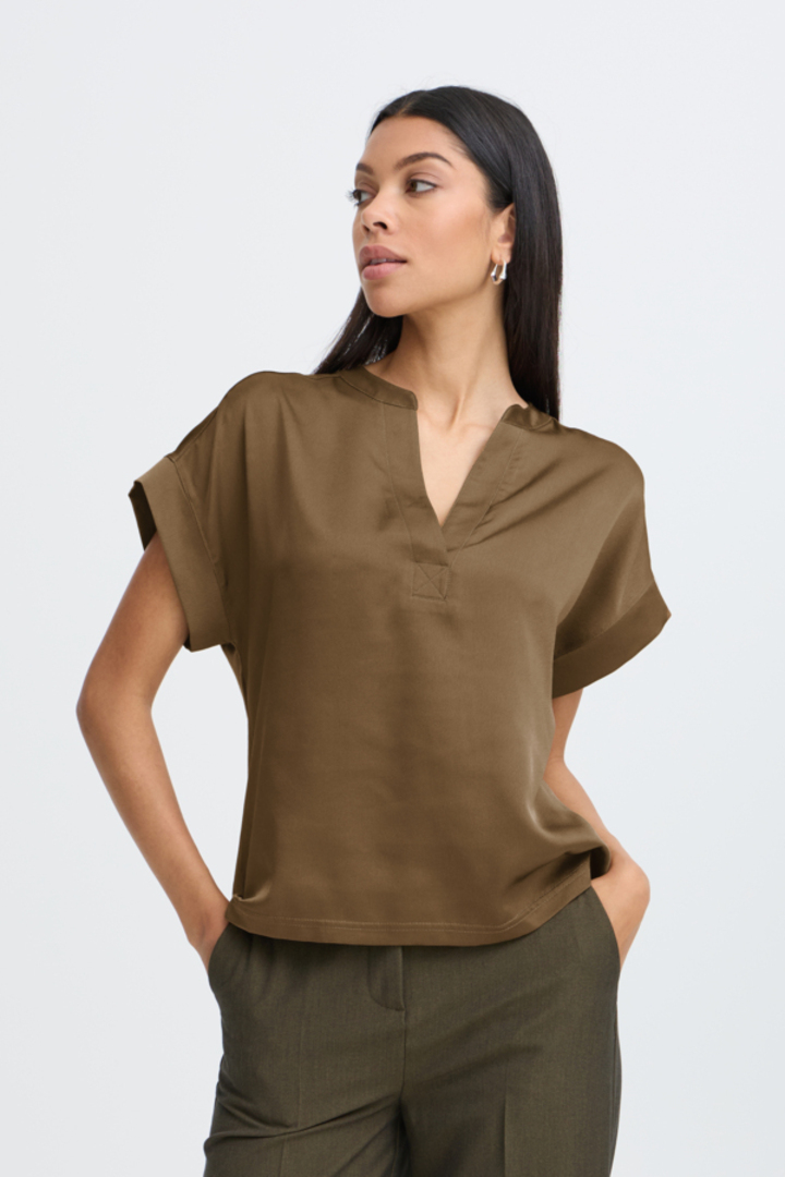 BYSELITA T-shirt Sepia