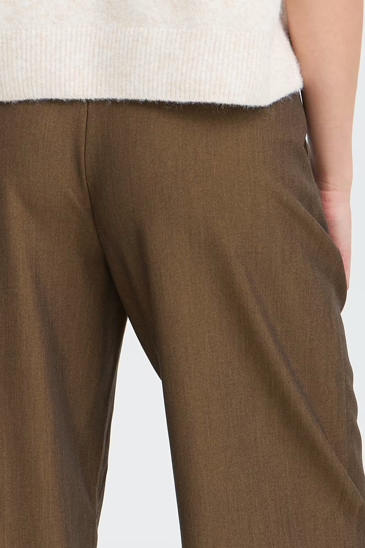 BYDANTA Pants  Sepia Melange / Brown