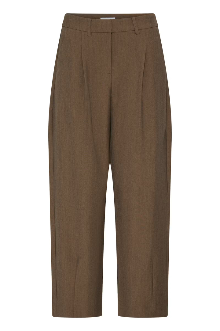 BYDANTA Pants  Sepia Melange / Brown
