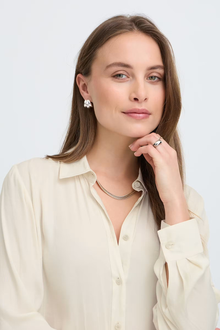 BYIVAL Shirt Birch / White