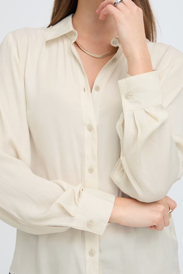 BYIVAL Shirt Birch / White