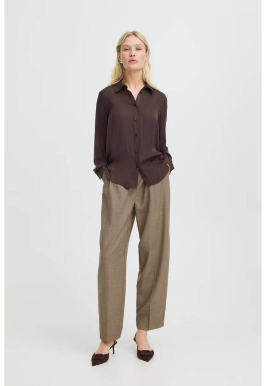 BYIVAL Shirt Fig / Brown