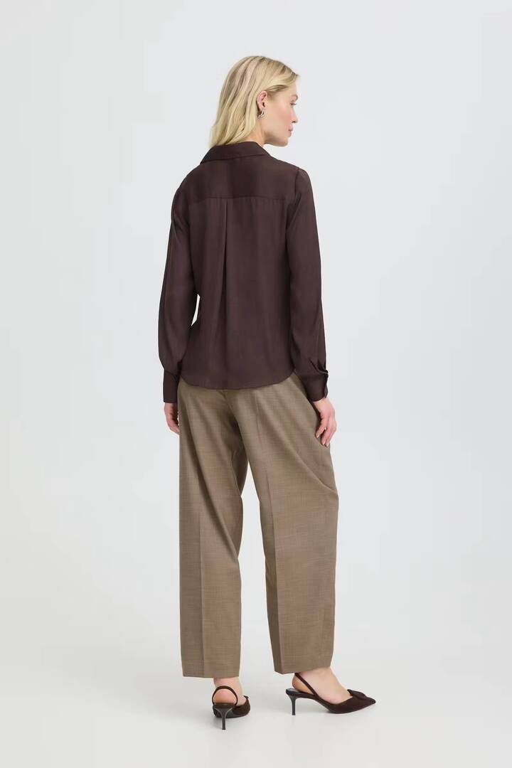 BYIVAL Shirt Fig / Brown