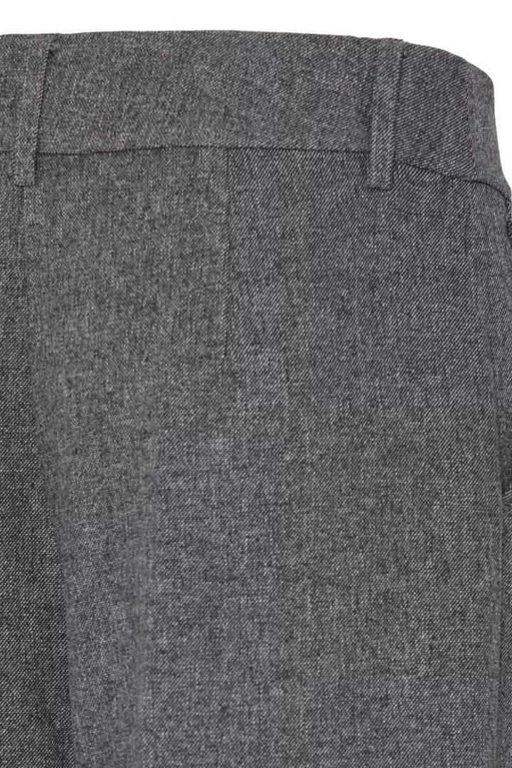 BYETONA Pants Mid Grey Melange
