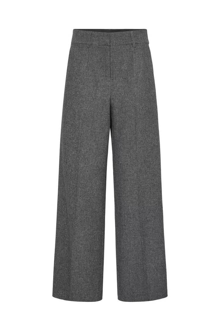 BYETONA Pants Mid Grey Melange