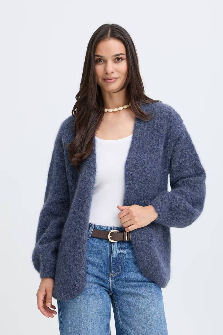 BYNYLA Cardigan Blue Horizon Melange