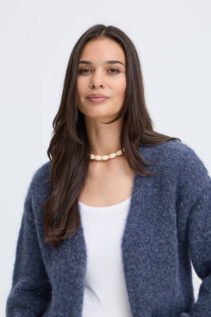 BYNYLA Cardigan Blue Horizon Melange