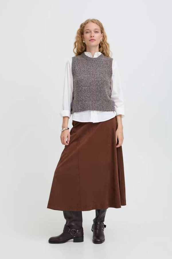 BYNAIMA Slipover Java Melange / Brown