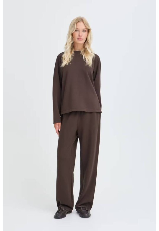 BYPUSTI T-shirt  Java / Brown