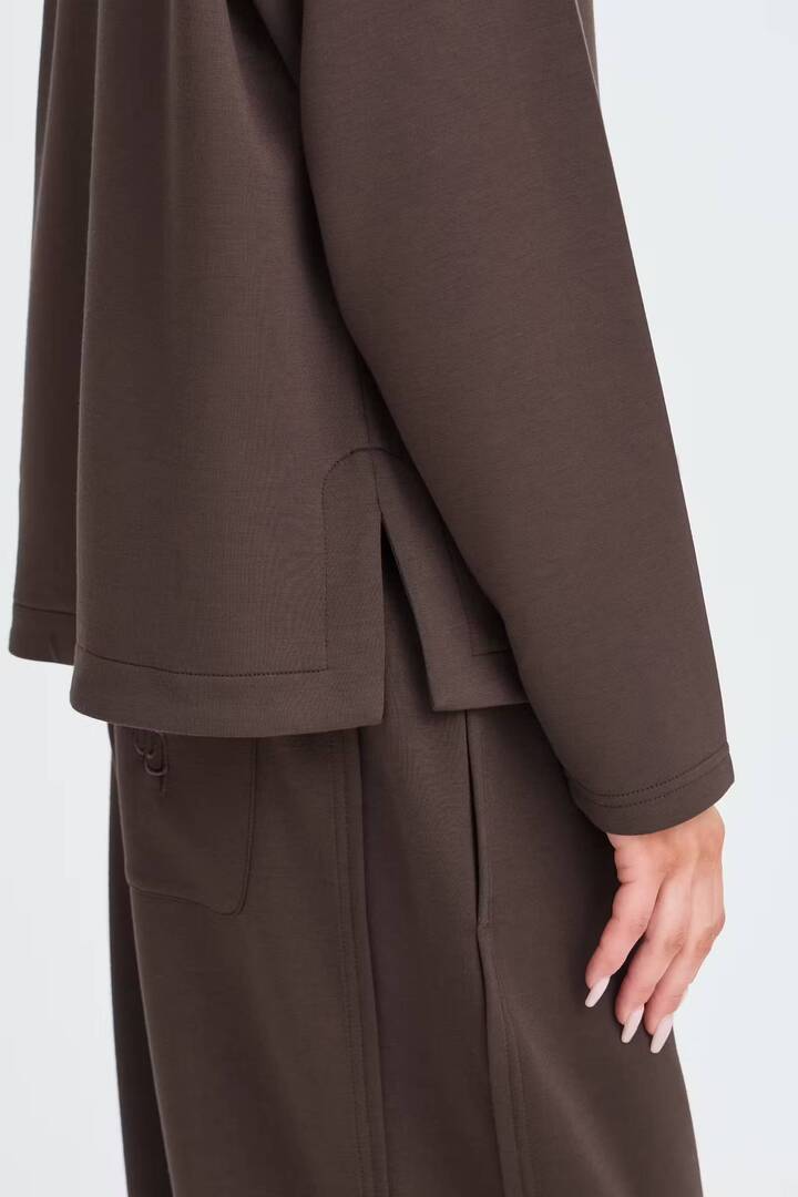 BYPUSTI T-shirt  Java / Brown