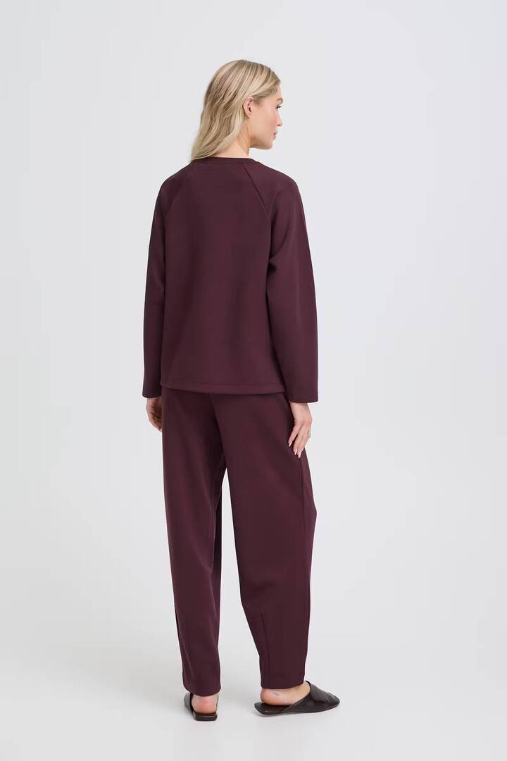 BYPUSTI T-shirt Fudge / Red