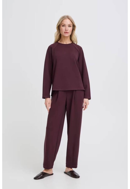 BYPUSTI T-shirt Fudge / Red