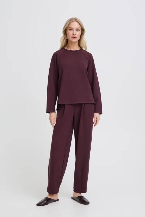 BYPUSTI T-shirt Fudge / Red