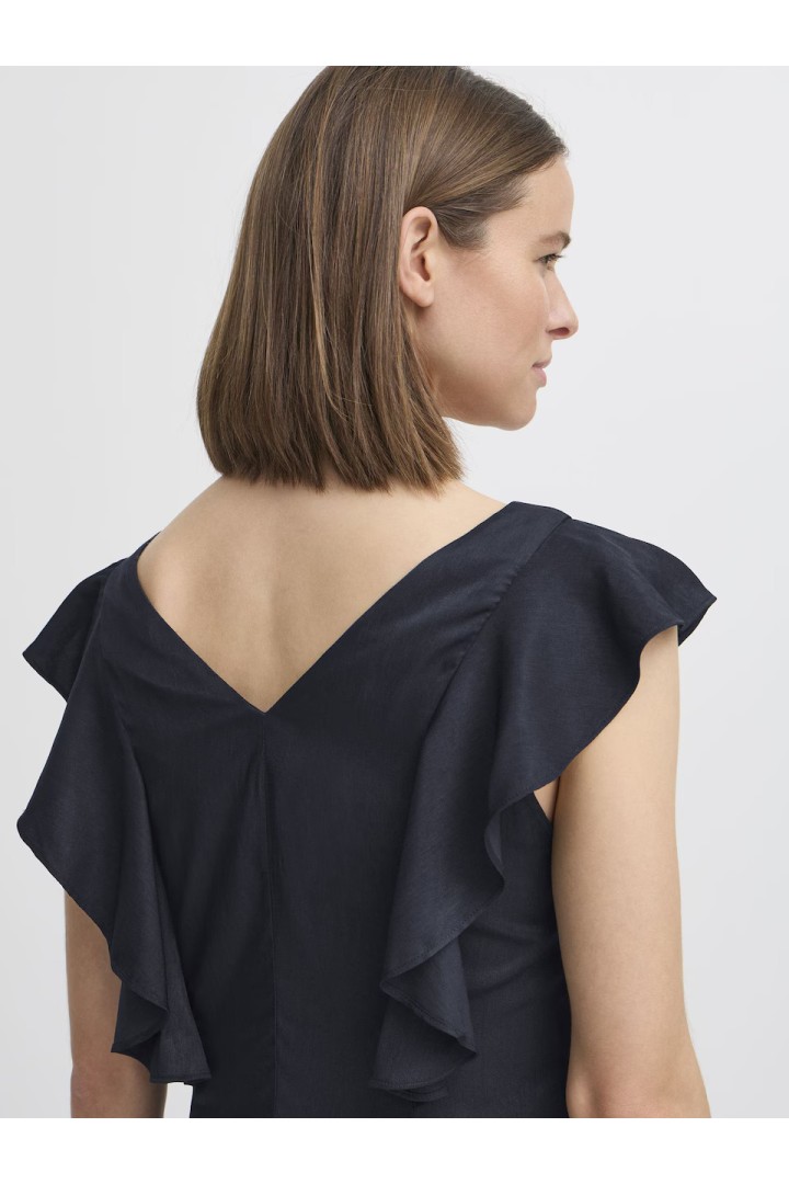 BYHINALA DRESS DARK BLUE