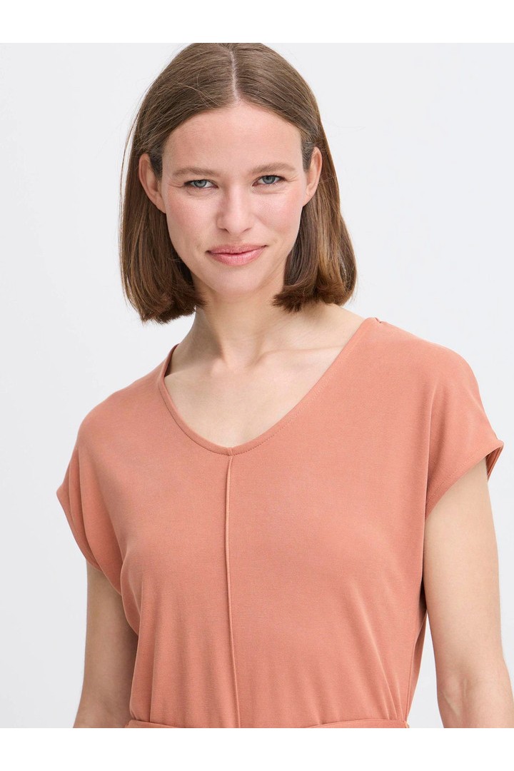 BYPAOLINE DRESS CAPPUCCINO