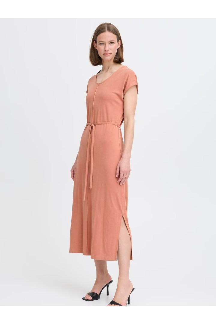BYPAOLINE DRESS CAPPUCCINO