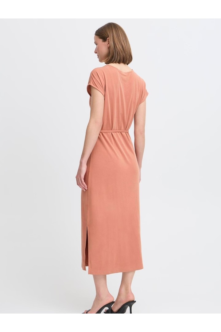 BYPAOLINE DRESS CAPPUCCINO
