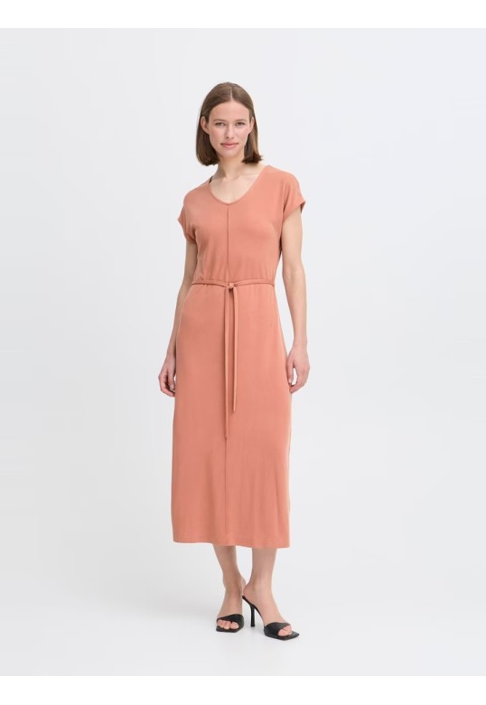 BYPAOLINE DRESS CAPPUCCINO