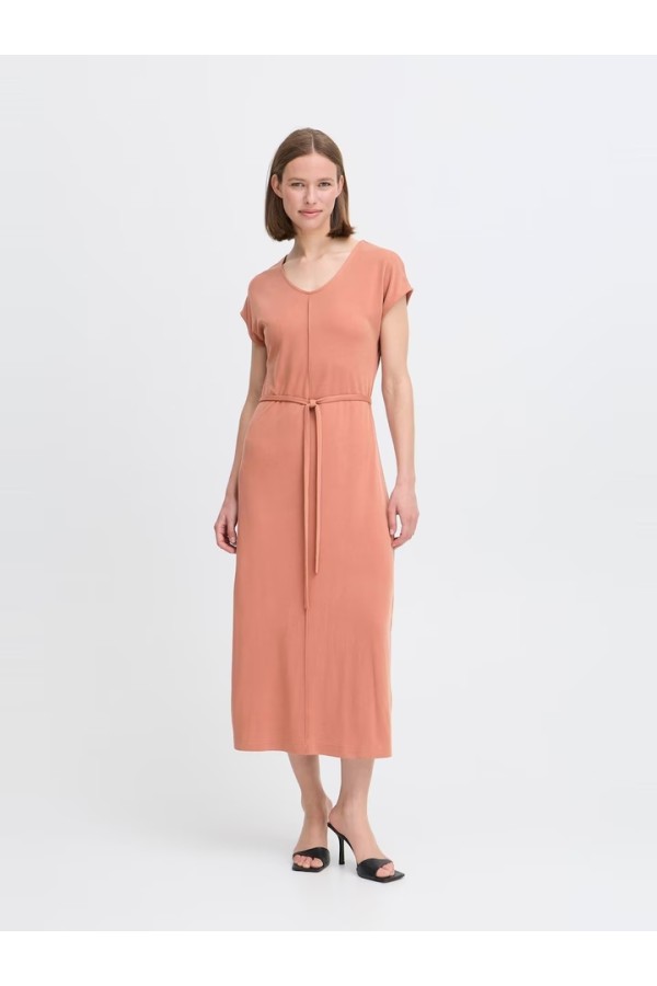 BYPAOLINE DRESS CAPPUCCINO