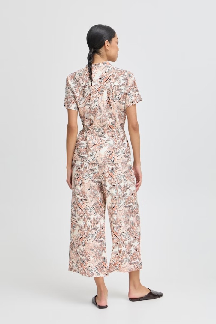 BYIBANO Midi Dress  Birch Leaf Mix 