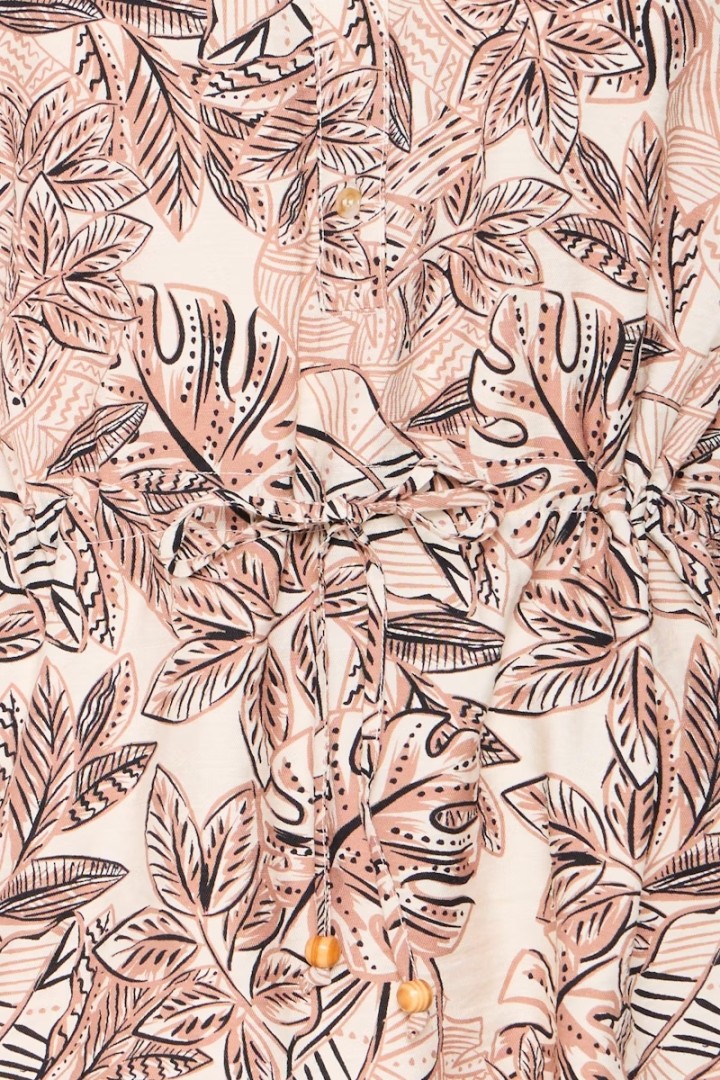 BYIBANO Midi Dress  Birch Leaf Mix 