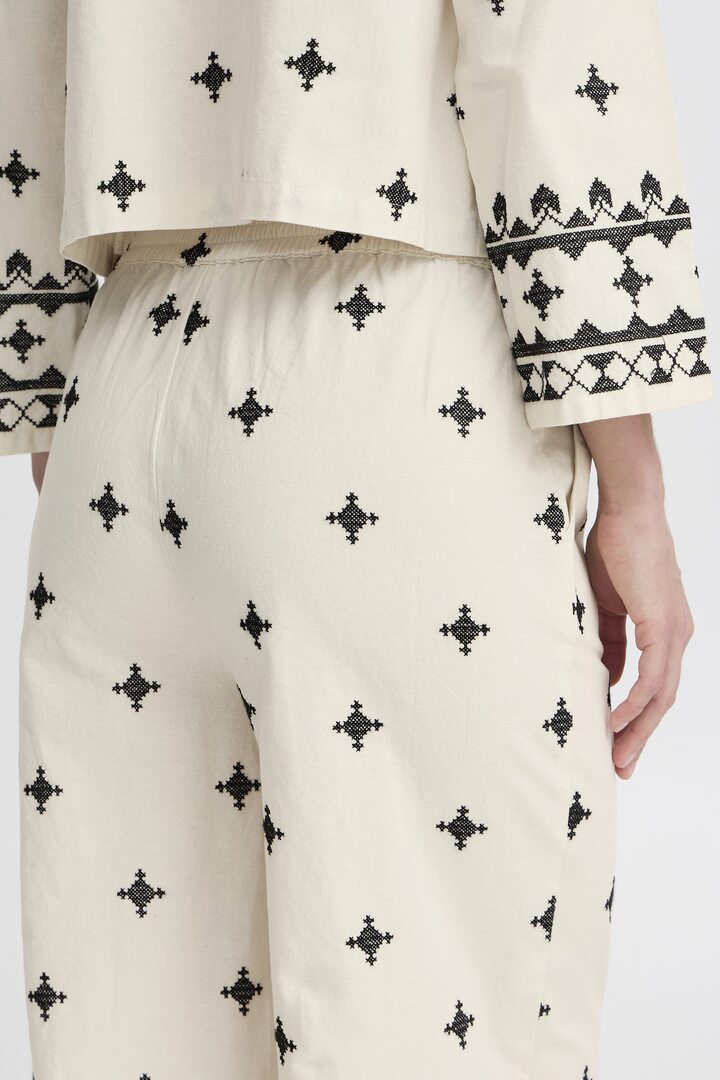 BYDUNIA Pants Birch Ethnic Mix
