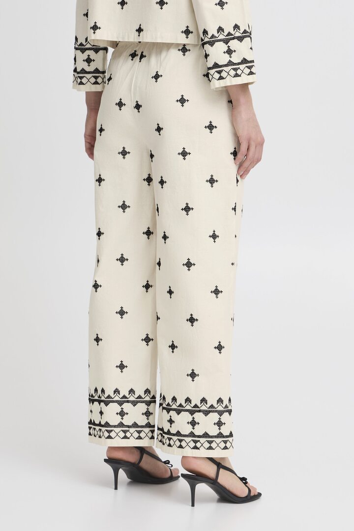 BYDUNIA Pants Birch Ethnic Mix