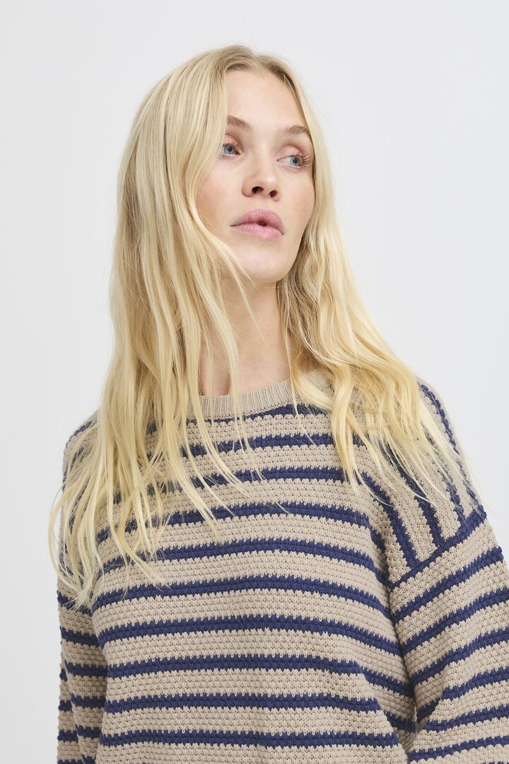 BYMIKALA Pullover Humus Mix