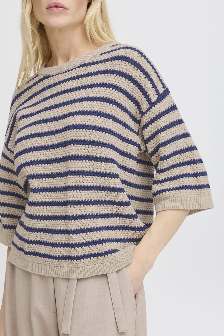 BYMIKALA Pullover Humus Mix