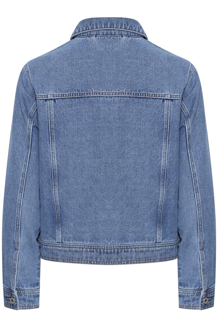 BYKERINA Casual jacket Mid Blue Denim