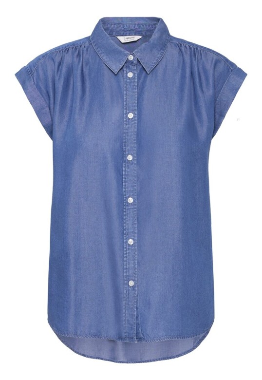 BYKOSMO Shirt Mid Blue Denim