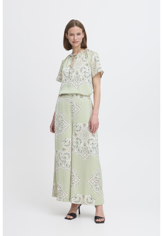 BYJANNIKE Pants Tea Paisley Mix